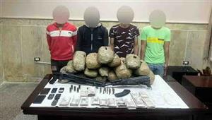  بـ 50 كيلو بانجو.. سقوط تشكيل عصابي لتجارة المخدرات بالدقهلية