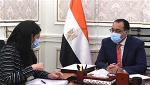 رئيس الوزراء يلتقي وزيرة التعاون الدولي لمتابعة ملفات العمل