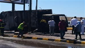 الانفجار طيره في الهوا.. موقف شجاع لفرد بالدفاع المدني على كورنيش الإسكندرية (فيديو وصور)