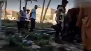 قفزة قاتلة.. مصرع شاب أسفل عجلات قطار البدرشين