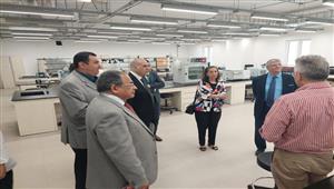 صور.. السفير الفرنسي يزور الجامعة المصرية اليابانية لبحث سبل التعاون