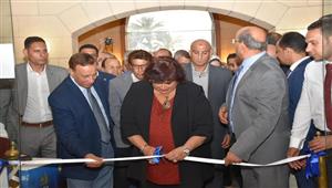 وزيرة الثقافة تفتتح الدورة السابعة لملتقى القاهرة الدولي لفنون الخط العربي 