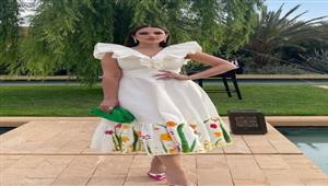  درة تنشر جلسة تصوير جديدة.. والجمهور: "ملكة الأناقة" (صور)