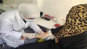 بالصور- الكشف على 1495 حالة في قافلة طبية بقرية كفر داود بالمنوفية  