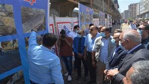 وزير التنمية المحلية يتفقد أعمال تطوير محور المريوطية (صور)