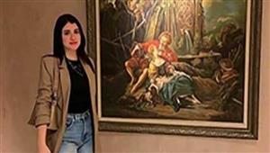 بكاء والدة نيرة أشرف وشقيقتها.. عزاء السيدات في طالبة جامعة المنصورة - فيديو