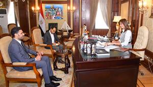 وزيرة الهجرة تستقبل خبيرًا مصريًا بالخارج يترأس المؤتمر الدولي للسموم