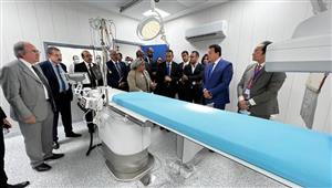 وزير الصحة يتفقد مستشفى العلمين لمتابعة سير العمل