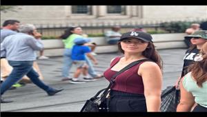 بالصور| ليلى أحمد زاهر في تركيا.. والدتها: قمر يا بنت قلبي