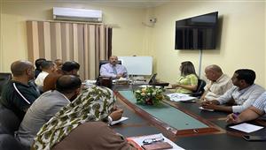 رئيس مياه القناة يلتقي رؤساء نقابات في المحافظات الثلاث