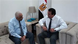 وزير التعليم يناقش الفرص المتاحة أمام خريجي الثانوية العامة