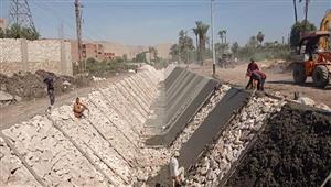 بـ3.8 مليار جنيه.. تبطين وتأهيل الترع في أسيوط - صور