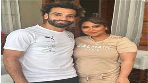 قبل صورتهما.. شيرين عبدالوهاب تدافع عن محمد صلاح وسر مكالمته التي أثرت فيها