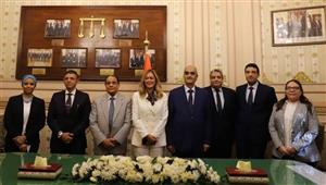 بروتوكول تعاون بين محكمة النقض والأكاديمية الوطنية للتدريب لتبادل الخبرات