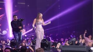 بالصور| نيكول سابا تحتفل بالعام الجديد في القاهرة الجديدة وتخطف الأنظار بإطلالتها