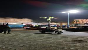 اشتعال ميكروباص في السلام دون إصابات