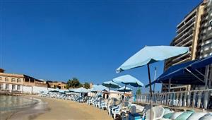 أجواء شتوية رائعة على شواطئ الإسكندرية.. والمصايف: "فرصة تغيروا جو"- صور 