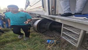  خروج قطار عن القضبان في أبو النمرس.. ومصدر: لا توجد وفيات