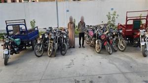 بعد 19 واقعة.. سقوط تشكيل عصابي لسرقة الموتوسيكلات بني سويف