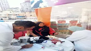 بمشاركة رجال الشرطة.. حملة للتبرع بالدم في البحيرة وأسيوط