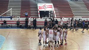 سلة الزمالك يكتسح الطيران ويضرب موعدا مع الأهلي في ثمن نهائي دوري المرتبط