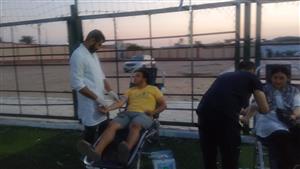  لدعم غزة.. إقبال على الحملة القومية للتبرع بالدم في جنوب سيناء – صور