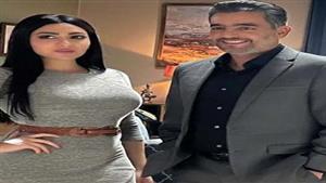 ميرهان حسين وهاني سلامة في كواليس مسلسل "الذنب" (صور)