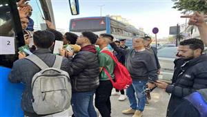 "بأعداد غفيرة".. ترحال جماهير الزمالك من ميت عقبة لبرج العرب