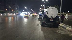  نوة "باقي المكنسة" تضرب الإسكندرية بأمطار متفاوتة الشدة (صور) 