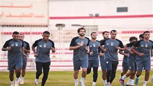 رفع معدل اللياقة البدنية للاعبي الزمالك قبل مواجهة سوار الغيني