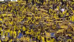 "ميسي".. جماهير الهلال تهتف للنجم الأرجنتيني في الديربي (فيديو)