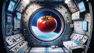 بعد 8 أشهر من اختفائها.. العثور على ثمرة طماطم ضائعة في الفضاء