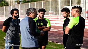 ثلاثي الزمالك الموقوف يؤدون تدريبات خاصة