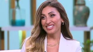 "بدلة أنيقة".. دينا الشربيني تتألق في أحدث ظهور (صورة)