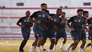 لاعبو الزمالك يحتفلون بعيد ميلاد أوباما في ختام الاستعداد لمواجهة سوار الغيني 