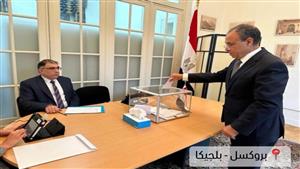انتخابات الرئاسة.. إقبال كثيف من المصريين على صناديق الاقتراع ببروكسيل