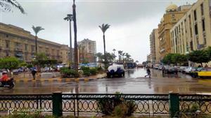 الفيضة الصغرى مستمرة.. هطول أمطار على الإسكندرية لليوم الثالث- صور