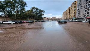 قوس قزح في سماء عروس المتوسط.. الفيضة الصغرى تضرب الإسكندرية لليوم الثالث - فيديو وصور