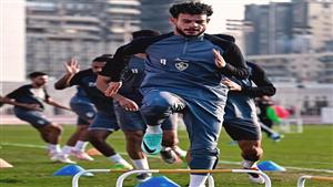 تدريبات شاقة للاعبي الزمالك.. واستمرار تأهيل محمود علاء