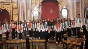 ترانيم وروحانيات بكاتدرائية السمائيين بمدينة شرم الشيخ احتفالًا برأس السنة الميلادية