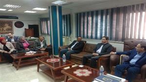 رئيس جامعة بنها يحث الطلاب على المشاركة فى الانتخابات الرئاسية 