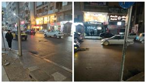 تجدد هطول الأمطار.. نوة الكرم تضرب الإسكندرية - صور