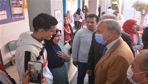 صور.. محافظ القليوبية يدشن المبادرة الرئاسية لفحص المقبلين على الزواج 