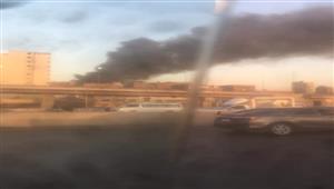 سحابة دخان تغطي سماء صفط اللبن 