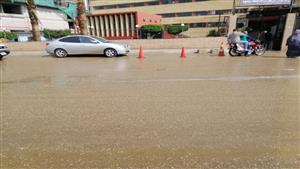 بالفيديو والصور- أمطار غزيرة وطقس سيئ بالقليوبية