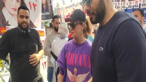 ريهام عبدالغفور تشارك في انتخابات نقابة المهن التمثيلية بالبحر الأعظم (صور)