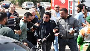 أحمد آدم يشارك في انتخابات نقابة المهن التمثيلية (صور)