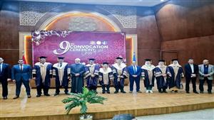 داوود وابو الغيط يشهدان حفل تخرج طلاب ماليزيا من طب الأزهر بالقاهرة 