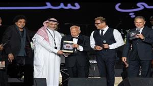    عمرو دياب ينشر صورا جديدة من مشاركته في حفل تكريم هاني شنودة برعاية تركي آل الشيخ