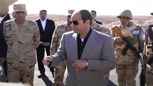 السيسي: قاتلنا الأشرار 10 سنين حتى عادت سيناء كاملة (فيديو)